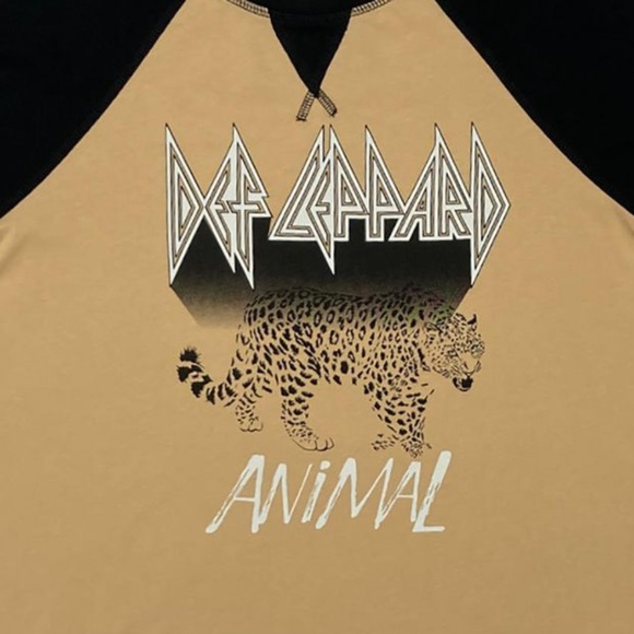 Def Leppard Raglan Shirt - Picture 2 of 2